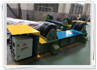 SGS Wind Tower Production Line Manual Trolley Movable Hydraulic Fit Up Rotator