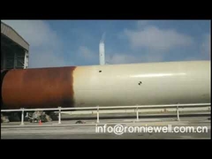 Local de trabalho do usuário do rotador de solda de elevação de 1000t de turbina eólica offshore