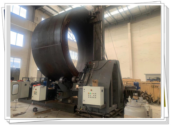 O ajuste horizontal da flange da eficiência elevada acima da torre do vento da máquina flangeia equipamento cabendo