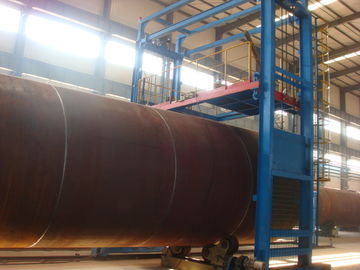 Linha de produção motorizada da torre do vento com o arco gêmeo em tandem