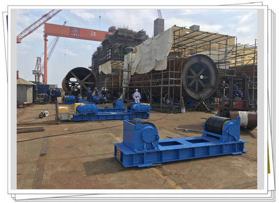 Rotador petroquímica 150T Rolls de gerencio de solda da coluna