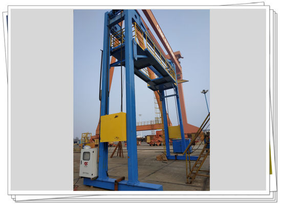 Da seção tubular pesada transversal do trole de pórtico da plataforma emenda exterior de solda 6m do círculo
