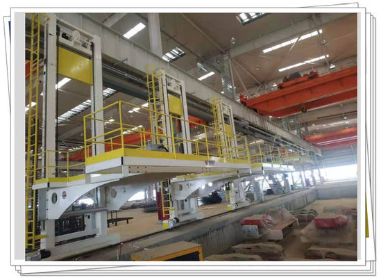 Seção tubular que atravessa a plataforma de solda de solda do modilhão do manipulador 5m da SERRA