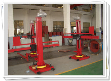Plataforma giratória giratória móvel do manipulador da soldadura com a máquina de soldadura de FCAW