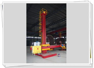 Soldadura de emenda circunferencial longitudinal do manipulador da soldadura do crescimento da coluna
