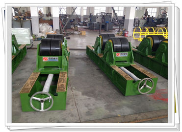Tanque dobro da roda que gira o parafuso movimentador de Rolls ajustável, rotador da soldadura da tubulação